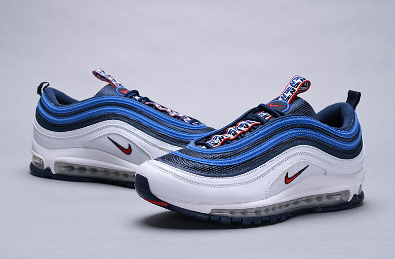 nike air max 97 white red blue