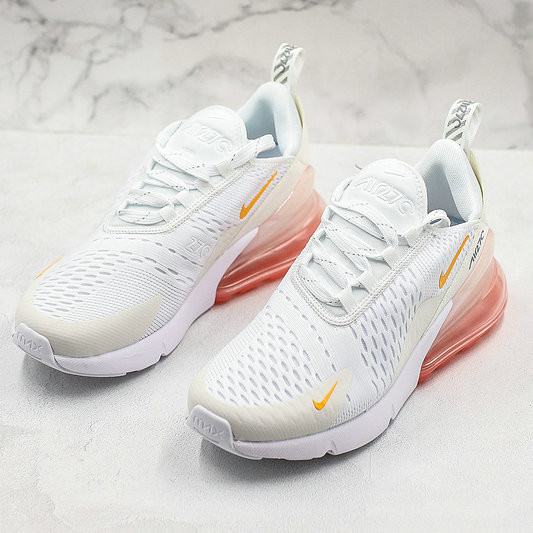 pink and white air max 270