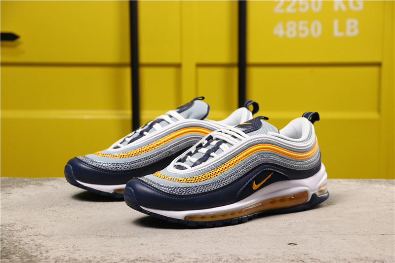 nike air max 97 midnight navy laser orange