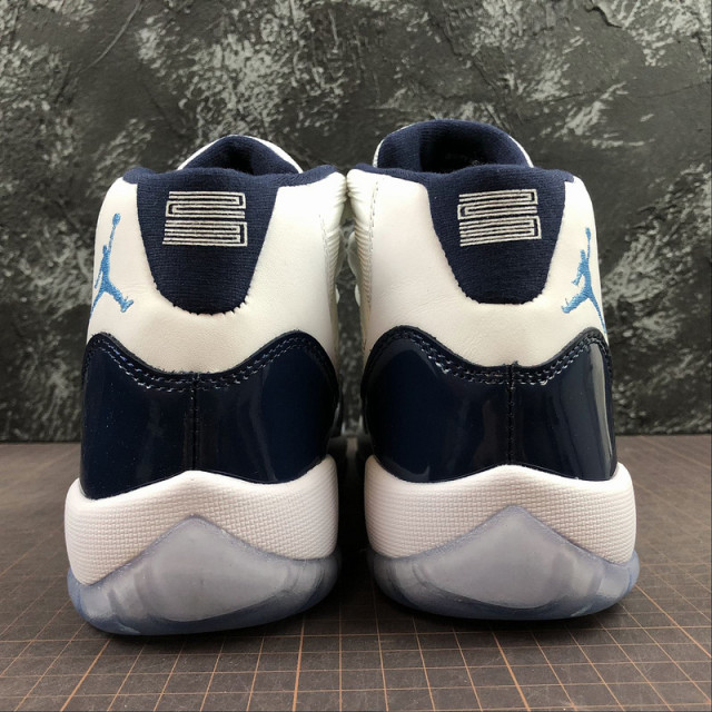 Women's Nike Air Jordan 11 Retro AJ11 378038-123 White Black Basketball Shoes - DropShippingNike.com