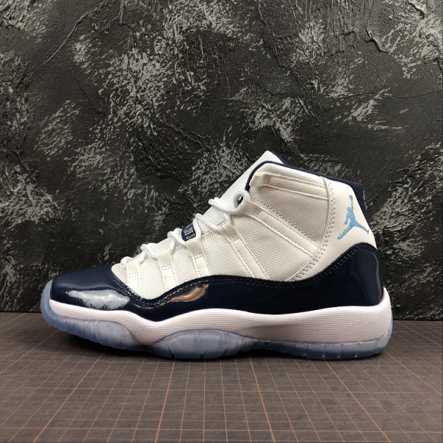 Women's Nike Air Jordan 11 Retro AJ11 378038-123 White Black Basketball Shoes - DropShippingNike.com
