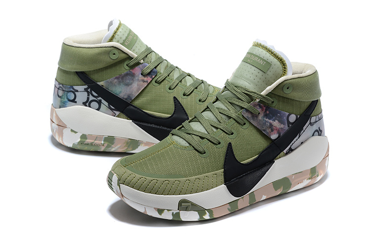 Men�s Nike KD 13 Army Green &quot;Camo&quot; Basketball Shoes