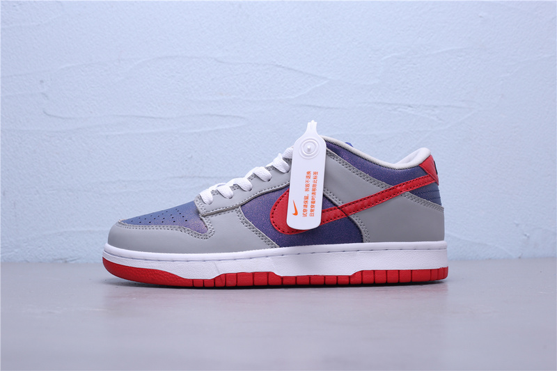nike dunk low hyper blue samba silver