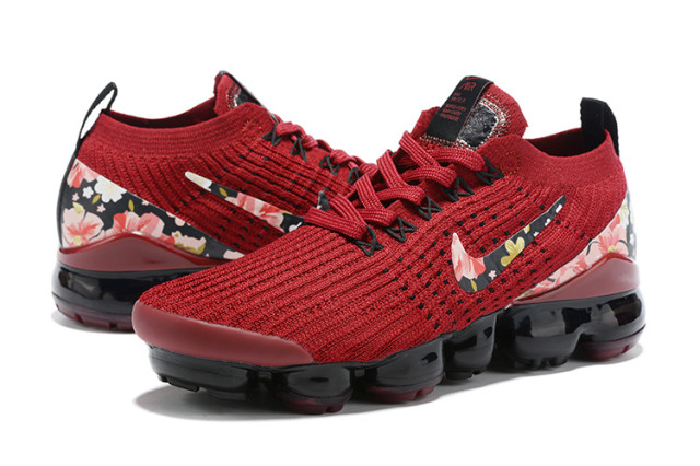 nike vapormax with flowers